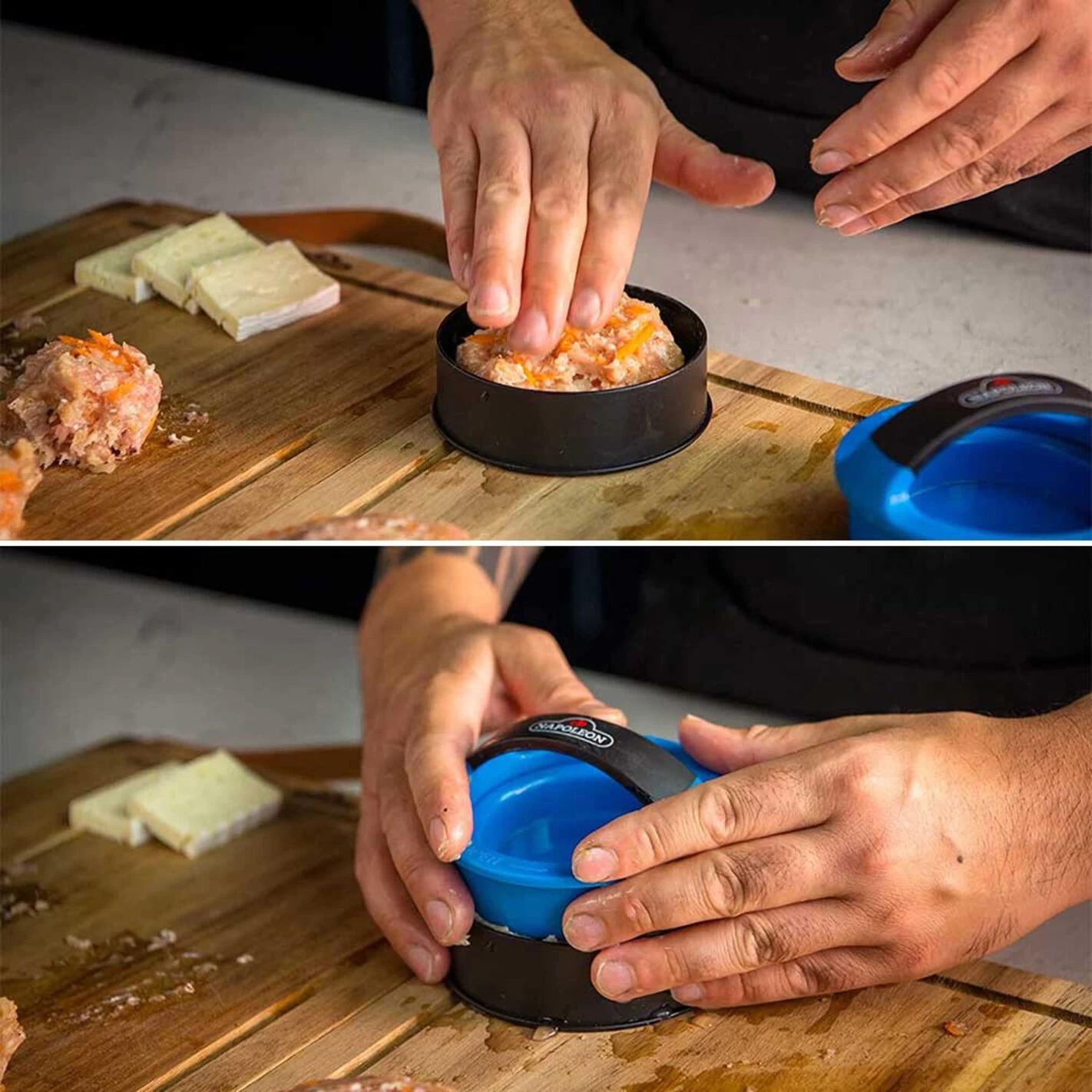 2 Presses à Burger Antiadhésives - Napoleon 2 2 Presses à Burger Antiadhésives - Napoleon – Image 2