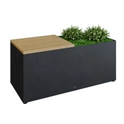 Banc Herb Garden Noir - Ofyr