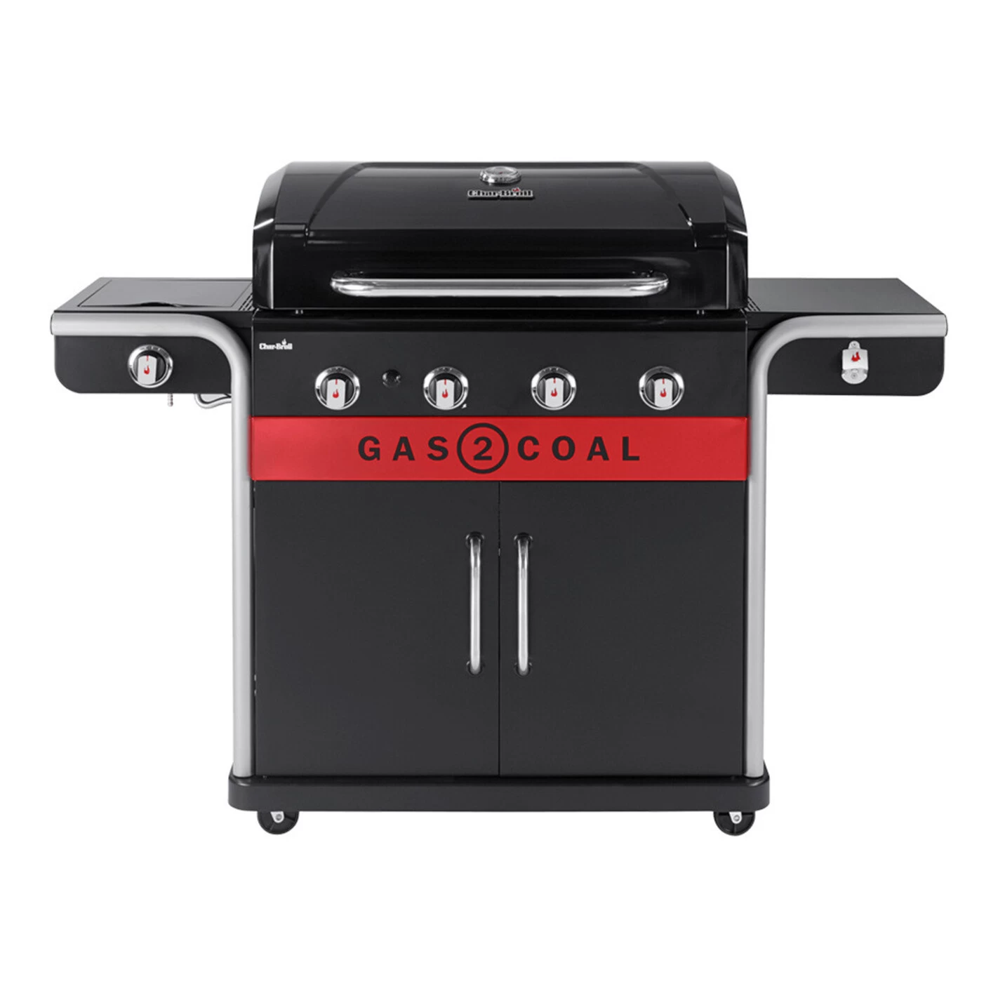 Barbecue Hybride Gaz Et Charbon Gas2Coal 440 - Char-Broil 1 Barbecue Hybride Gaz Et Charbon Gas2Coal 440 - Char-Broil