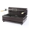 Barbecue Charbon Vulcain Tournebroche 61 X 33 Cm - Le Marquier