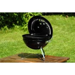 Barbecue Charbon Smokey Joe Premium Noir ø37 Cm - Weber -Foyer Extérieur Pour Barbecue barbecue weber smokey joe premium 0077924003134 5