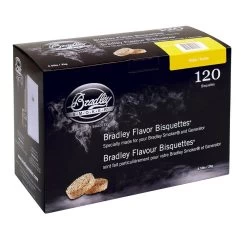 Boîte 120 Bisquettes Aulne - Bradley Smoker