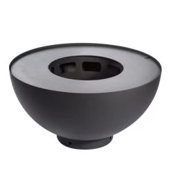 Brasero Plancha Boule Noir - Feu Du Jardin