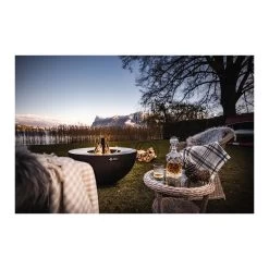 Brasero Plancha Boule Noir - Feu Du Jardin -Foyer Extérieur Pour Barbecue boule noir 100 cm feu du jardin 7640154913554 3
