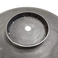 Brasero En Acier Corten Rond ⌀60 Cm - Nordic Flame -Foyer Extérieur Pour Barbecue brasero acier corten esprit barbecue 2020000027720 4