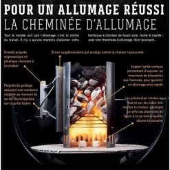 Kit Cheminée D'allumage Weber (briquettes + Allume-feux Inclus) -Foyer Extérieur Pour Barbecue cheminee d allumage weber 0077924041068 4