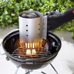 Cheminée D'allumage Weber Petit Modèle Barbecue Smokey Joe -Foyer Extérieur Pour Barbecue cheminee dallumage weber petit modele smokey joe 0077924019494 2