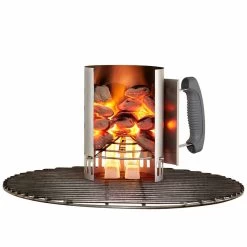 Cheminée D'allumage Weber Petit Modèle Barbecue Smokey Joe -Foyer Extérieur Pour Barbecue cheminee dallumage weber petit modele smokey joe 0077924019494 5