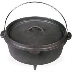 Cocotte 9L En Fonte Trépied Junko - Barbecook -Foyer Extérieur Pour Barbecue cocotte 9l fonte 5400269227210 2
