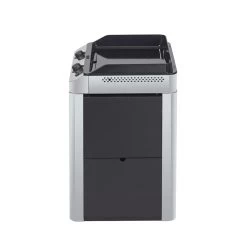 Combo Plancha Gaz Fusion 60 Inox Marin 2 Brûleurs Avec Chariot - ENO -Foyer Extérieur Pour Barbecue combo fusion 60 inox eno 3224780043386 4