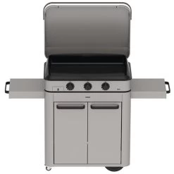 Combo Plancha Gaz Enosign 80 Inox (Chariot Et Capot) - ENO*