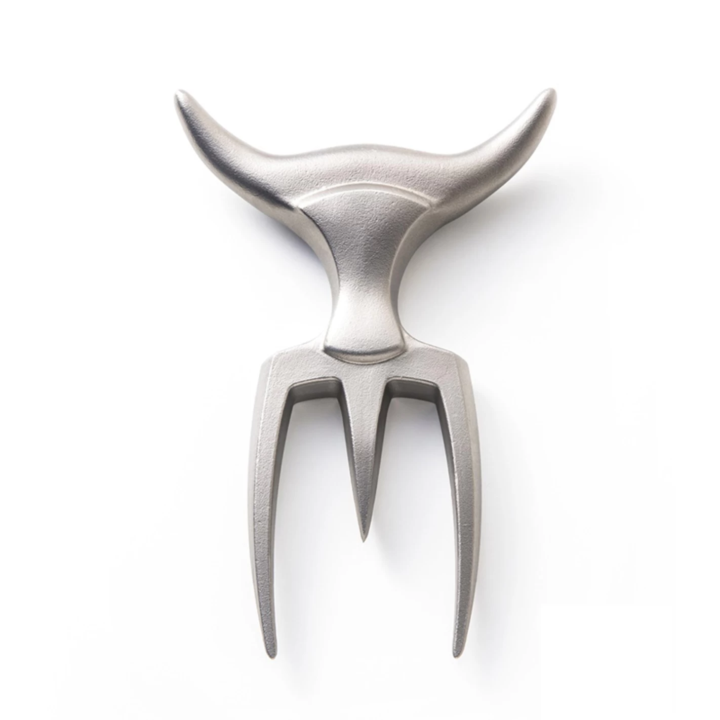 Fourchette à Viande Inox Brut + Support - Tridens 1 Fourchette à Viande Inox Brut + Support - Tridens