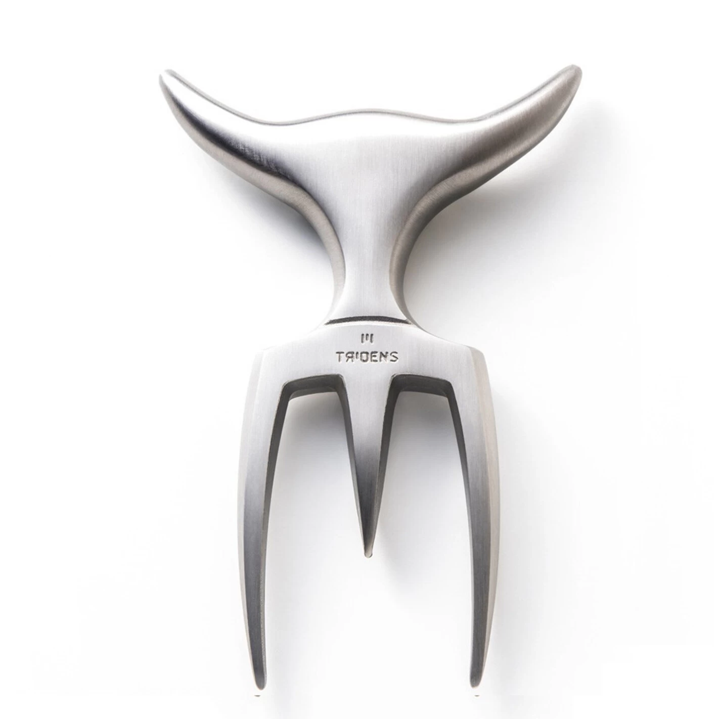 Fourchette à Viande Tridens Inox Brossé + Support 1 Fourchette à Viande Tridens Inox Brossé + Support