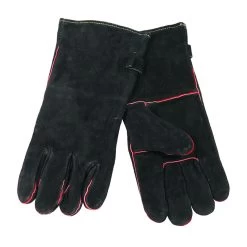 Paire Gants Barbecue Cuir Noir - Nordic Flame -Foyer Extérieur Pour Barbecue gants barbecue cuir nordic flame 0085382675602 4