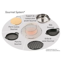 Grille De Cuisson GBS Pour Barbecue 57cm - Weber -Foyer Extérieur Pour Barbecue grille de cuisson weber gourmet 57 cm 0077924004902 6