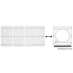Grilles Inox Crafted SmokeFire EX6 - Weber -Foyer Extérieur Pour Barbecue grilles inox crafted smokefire ex6 weber 0077924180811 2
