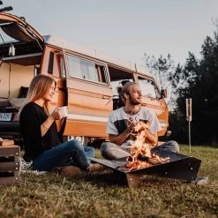 Brasero Corten Triple ⌀65 Cm - Höfats -Foyer Extérieur Pour Barbecue hofats triple 65 4260447330429 3