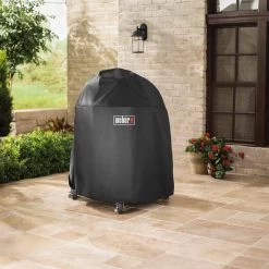 Housse Premium Summit Kamado E6 - Weber -Foyer Extérieur Pour Barbecue housse barbecue summit charcoal weber 0077924041655 2