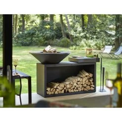 Brasero OFYR Island Noir 100 Céramique + Housse 10 Brasero OFYR Island Noir 100 Céramique + Housse -Foyer Extérieur Pour Barbecue island noir 100 100 ceramique gris fonce 2020000019985 3