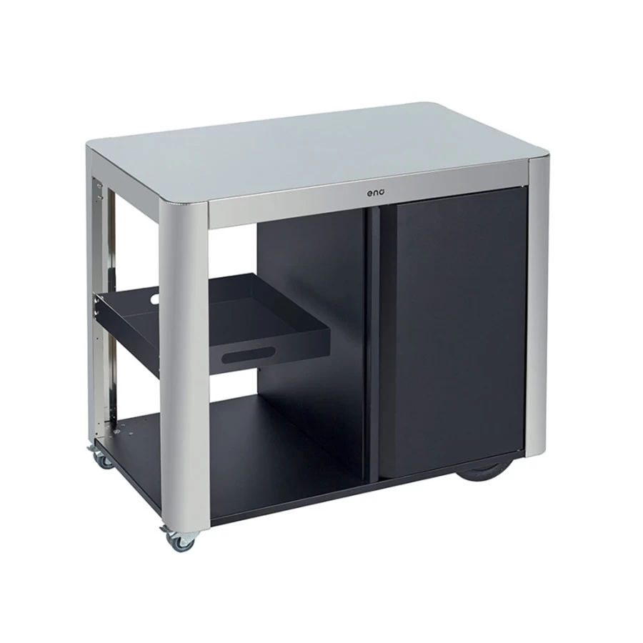 Kit Achille Porte + étagère En Acier Noir - ENO 2 Kit Achille Porte + étagère En Acier Noir - ENO – Image 2