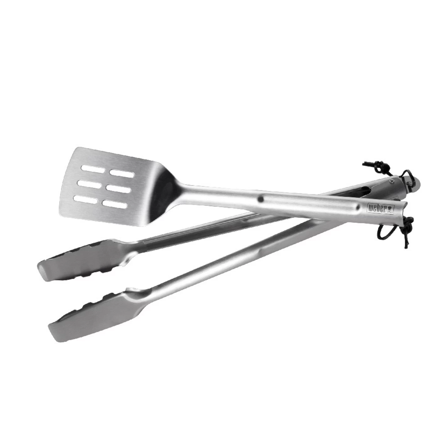 Kit 2 Ustensiles Pince + Spatule Inox Weber* 1 Kit 2 Ustensiles Pince + Spatule Inox Weber*