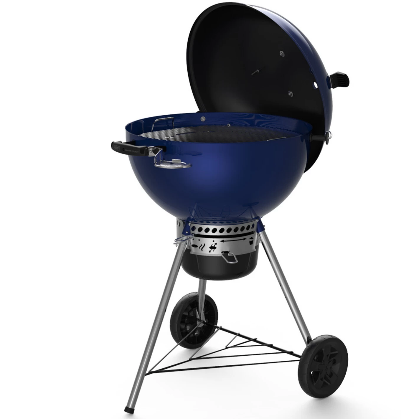 Barbecue Charbon Master-Touch 5750 Bleu Océan - Weber 2 Barbecue Charbon Master-Touch 5750 Bleu Océan - Weber – Image 2