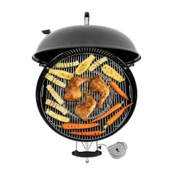 Barbecue Charbon Master-Touch GBS E-5750 Noir - Weber -Foyer Extérieur Pour Barbecue master touch gbs e 5750 noir weber 0077924129520 2