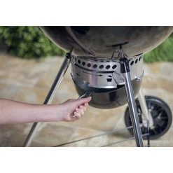 Barbecue Charbon Master-Touch GBS E-5750 Noir - Weber -Foyer Extérieur Pour Barbecue master touch gbs e 5750 noir weber 0077924129520 7
