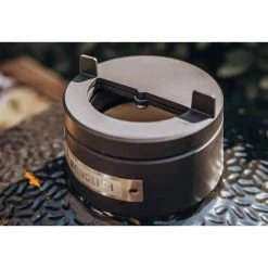 Barbecue Kamado JUNIOR Pro 2.0 Noir + Chariot - Monolith* -Foyer Extérieur Pour Barbecue monolith junior 2 0 noir chariot 4260444583453 4