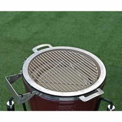 Barbecue Kamado JUNIOR Pro 2.0 Noir + Chariot - Monolith* -Foyer Extérieur Pour Barbecue monolith junior 2 0 noir chariot 4260444583453 6