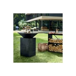 Pack Brasero Classic 100 Noir + Couvercle - OFYR 7 Pack Brasero Classic 100 Noir + Couvercle - OFYR -Foyer Extérieur Pour Barbecue pack brasero plancha classic 100 noir couvercle 2020000033677 2