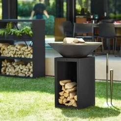 Pack Brasero Storage 85 Noir + Couvercle - OFYR 7 Pack Brasero Storage 85 Noir + Couvercle - OFYR -Foyer Extérieur Pour Barbecue pack brasero plancha storage 85 noir couvercle 2020000033714 2