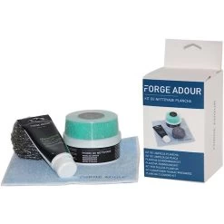 PACK Combo Plancha Gaz Modern 60 Acier Gris / Noir + Chariot + Kit De Nettoyage - Forge Adour -Foyer Extérieur Pour Barbecue pack combo modern 60 gaz 2020000034766 4