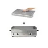Pack Plancha Gaz Design 65 + Capot - Krampouz