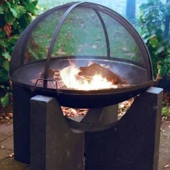 Pare-feu Pliable Pour Braséro - Esschert Design -Foyer Extérieur Pour Barbecue pare feu pliable 8714982055676 2