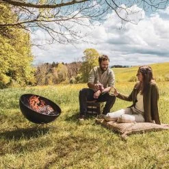 Pied Bas étoilé Brasero Bowl 57 - Höfats -Foyer Extérieur Pour Barbecue pied bas etoile bowl 57 hofats 4064251003438 3