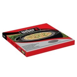 Grande Pierre à Pizza Ronde émaillée ⌀36,5 Cm - Weber -Foyer Extérieur Pour Barbecue pierre pizza ronde 36 cm emaillee weber 0077924189081 3