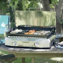 Plancha Gaz Master EX + Couvercle - Campingaz -Foyer Extérieur Pour Barbecue plancha campingaz master ex 3138522095666 4