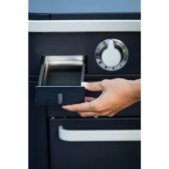 Plancha Gaz Enosign 65 Bleue Navy Avec Capot - ENO* -Foyer Extérieur Pour Barbecue plancha enosign 65 bleue navy capot gaz eno 3224780040088 9