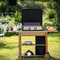 Plancha Enosign 65 Inox Et Noir Avec Capot - ENO* 14 Plancha Enosign 65 Inox Et Noir Avec Capot - ENO* -Foyer Extérieur Pour Barbecue plancha enosign 65 inox et noir capot 3224780041207 5