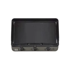 Plancha Gaz Fusion 75 En Acier Gris Cargo - ENO -Foyer Extérieur Pour Barbecue plancha fusion 75 acier gris cargo 3224780043041 3