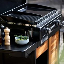 Plancha Gaz Blue Flame LXD Twin + Couvercle - Campingaz -Foyer Extérieur Pour Barbecue plancha gaz blue flame lxd twin campingaz 3138522119416 4