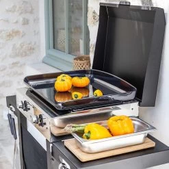 Plancha Gaz Initial 50 Fonte émaillée - ENO -Foyer Extérieur Pour Barbecue plancha initial 50 eno 3224780041818 4