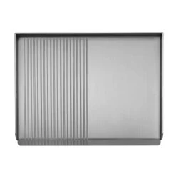 Plancha Gaz Chef 55 Lisse Rainurée - Planet -Foyer Extérieur Pour Barbecue plancha inox chef 55 gaz lisse rainuree 8033945788834 2