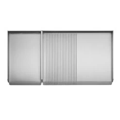 Plancha Gaz Encastrable Oasi 80 Mix Lisse Rainurée - Planet 7 Plancha Gaz Encastrable Oasi 80 Mix Lisse Rainurée - Planet -Foyer Extérieur Pour Barbecue plancha inox gaz oasi 80 mix rainuree lisse planet 8033945789084 2