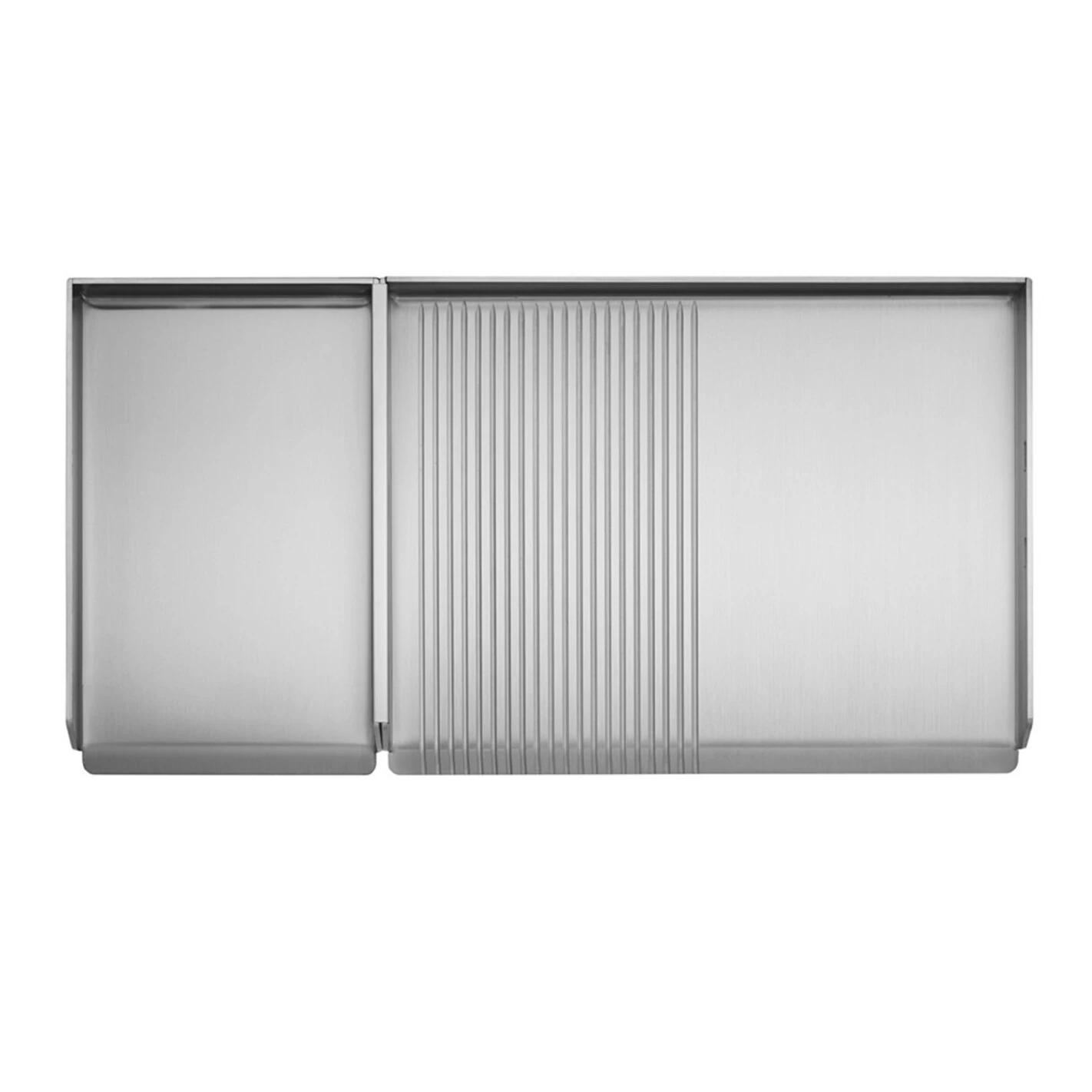 Plancha Gaz Encastrable Oasi 80 Mix Lisse Rainurée - Planet 3 Plancha Gaz Encastrable Oasi 80 Mix Lisse Rainurée - Planet – Image 3