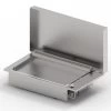 Plancha Gaz Encastrable Oasi 80 Inox Lisse Rainurée - Planet