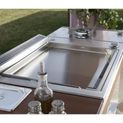 Plancha Gaz Oasi 80 Encastrable Lisse - Planet 6 Plancha Gaz Oasi 80 Encastrable Lisse - Planet -Foyer Extérieur Pour Barbecue plancha planet oasi 80 lisse 8033945789053 2