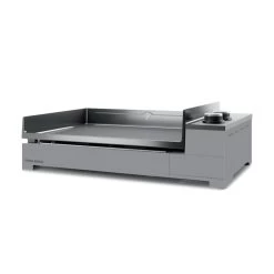 Plancha Gaz Premium 60 Noir Et Gris - Forge Adour
