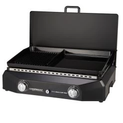Plancha Gaz Sorio 2 LXD Twin - Campingaz* -Foyer Extérieur Pour Barbecue plancha sorio 2 lxd twin campingaz 3138522117993 2